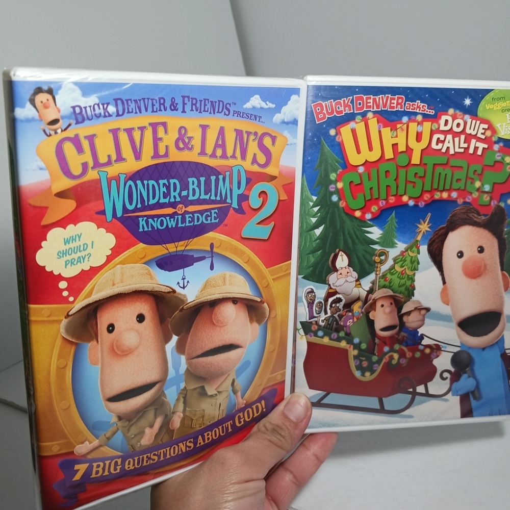 Duck Denver & Friends  ask DVD Lot Christmas God Christian DVD Kids Lot 14